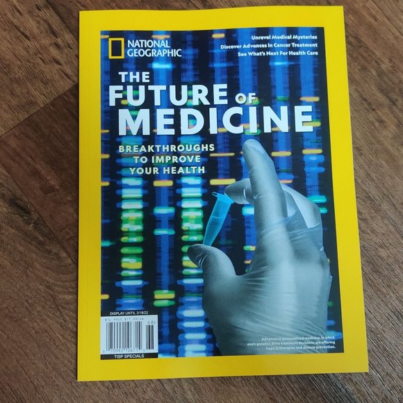 National Geographic Other - Future of Medicine January 2022 National Geographic Breakthroughs magazine